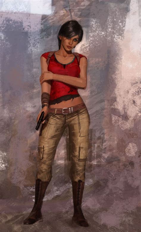 Uncharted 2 Among Thieves ALL CHLOE FRAZER Character.